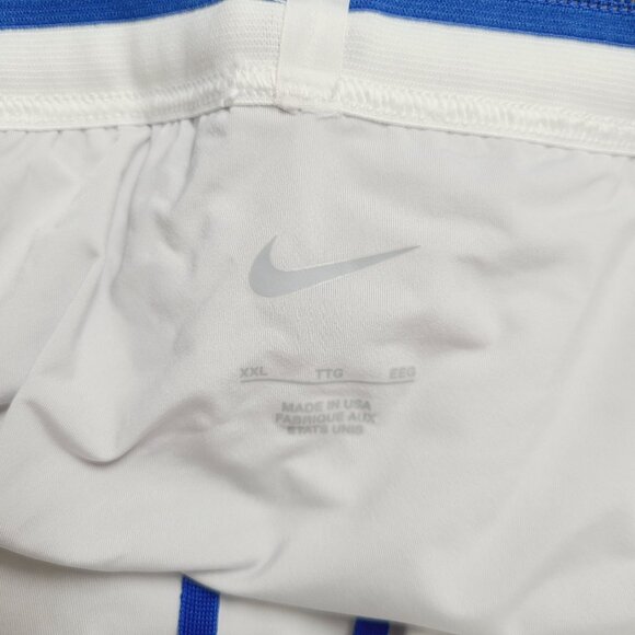 NEW Nike Pro Elite 2" Brief-Lined Running Shorts DA2943-124 Size XXL White Blue - Picture 3 of 5